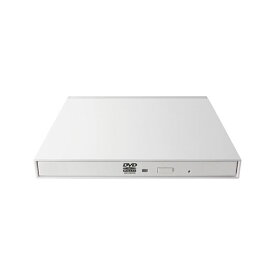 【ポイント20倍】エレコム DVDドライブ/USB2.0/薄型/オールインワンソフト付/ホワイト LDR-PMK8U2VWH