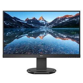 【ポイント20倍】PHILIPS（ディスプレイ） 27型ワイド液晶ディスプレイ ブラック 5年間フル保証（WQHD／USBType-C／DP／HDMI／スピーカー搭載／昇降／回転／スウィーベル） 276B9／11