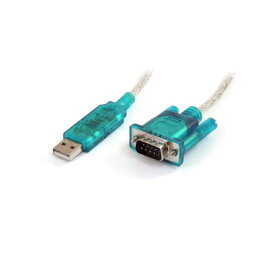 【ポイント20倍】StarTech.com USB-RS232C シリアル変換ケーブル 91cm USB Type A-D-Sub 9ピン オス/オス ICUSB232SM3 1本