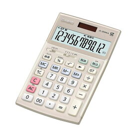 【ポイント20倍】カシオ計算機 CASIO 実務電卓(検算タイプ) ジャストタイプ12桁 ゴールド JS-20WKA-GD-N