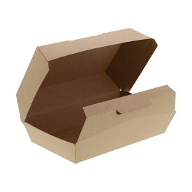 【ポイント20倍】(まとめ) HEIKO 食品箱 ネオクラフトランチボックス M #004248009 1パック(20枚) 【×5セット】