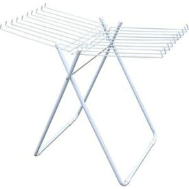 【クーポン配布中】タオルハンガー 洗濯ハンガー 約幅82cm 20本掛け 折りたたみ ホワイト 室内物干し 洗濯用品 ランドリー用品