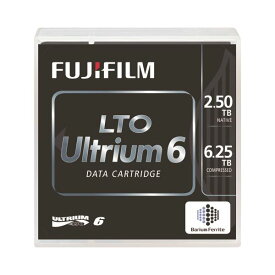 【ポイント20倍】富士フイルム LTO Ultrium6データカートリッジ バーコードラベル(縦型)付 2.5TB LTO FB UL-6 OREDPX5T1箱(5巻)