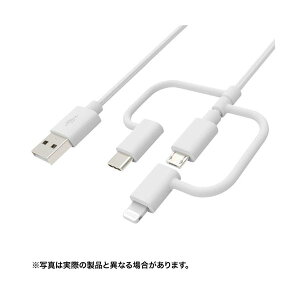 y}\Pő47{zi܂Ƃ߁j TTvC CgjOEType-CEmicroUSB 3in1 P[u 1m zCg KB-IPLTCM10 y×2Zbgz