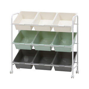 �y�|�C���g20�{�z���[�I ���[���b�N ��905×���s360×����860mm �X�`�[�� PP �L���X�^�[�t�� �L�b�Y���b�N color 9�}�X ���r���O�y����s�z