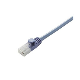 【クーポン配布中】(まとめ) エレコム Cat5e対応ツメ折れ防止LANケーブル ブルー 10m LD-CTT／BU10／RS 1本 【×10セット】