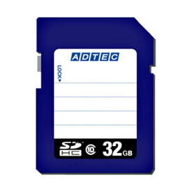 【ポイント20倍】（まとめ）アドテック SDHCメモリカード32GB Class10 インデックスタイプ AD-SDTH32G/10 1枚【×2セット】