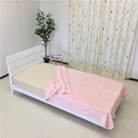 【クーポン配布中】毛布 寝具 シングル 約140×200cm ピンク 日本製 吸湿発熱 薄型 もこもこ シープタッチ エバーウォーム ベッドルーム 寝室