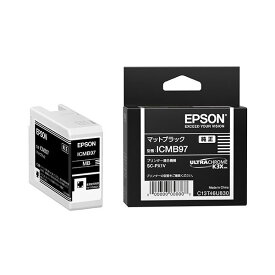 【ポイント20倍】(まとめ) 【純正品】 EPSON(エプソン) ICMB97 インクカートリッジ マットブラック 【×3セット】