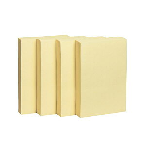 【ポイント20倍】TANOSEE ふせん 75×50mmイエロー 1セット(50冊:10冊×5パック)