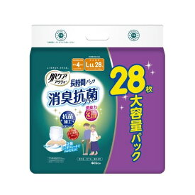 【ポイント20倍】日本製紙クレシア 肌ケアアクティ 長時間パンツ L-LL 28枚 1パック