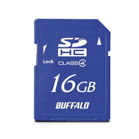 【クーポン配布中】（まとめ）バッファロー SDHCカード 16GBClass4 RSDC-S16GC4B 1枚【×2セット】