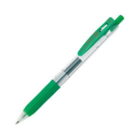 【クーポン配布中】(まとめ) ゼブラ ゲルインクボールペン サラサクリップ 0.3mm 緑 JJH15-G 1本 【×100セット】