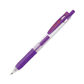 【ポイント20倍】(まとめ) ゼブラ ゲルインクボールペン サラサクリップ 0.3mm 紫 JJH15-PU 1本 【×100セット】