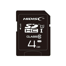 【クーポン配布中&マラソン対象】(まとめ) ハイディスク SDHCカード 4GBclass10 UHS-I対応 HDSDH4GCL10UIJP3 1枚 【×10セット】
