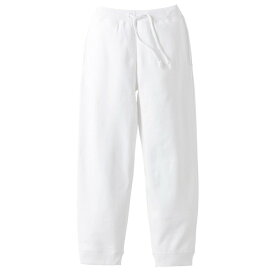 【クーポン配布中】10オンス裏地パイルスウェット パンツ ホワイト XL