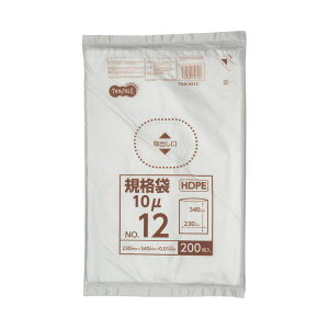 y|Cg20{zi܂Ƃ߁jTANOSEE HDPEKi RȂ12 R230×^e340×0.01mm 1pbNi200jy×20Zbgz