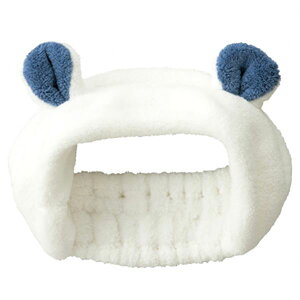 【ポイント20倍】(まとめ) ヘアバンド 【シロクマ】 マイクロファイバータオル使用 吸水アニマル 『carari zooie』 【×48個セット】