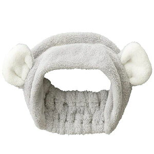 【ポイント20倍】(まとめ) ヘアバンド 【コアラ】 マイクロファイバータオル使用 吸水アニマル 『carari zooie』 【×48個セット】