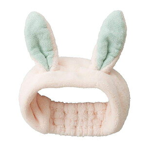 【ポイント20倍】(まとめ) ヘアバンド 【ウサギ】 マイクロファイバータオル使用 吸水アニマル 『carari zooie』 【×48個セット】