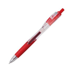 【ポイント20倍】(まとめ) ゼブラ 油性ボールペン スラリ 0.5mm 赤 BNS11-R 1本 【×100セット】