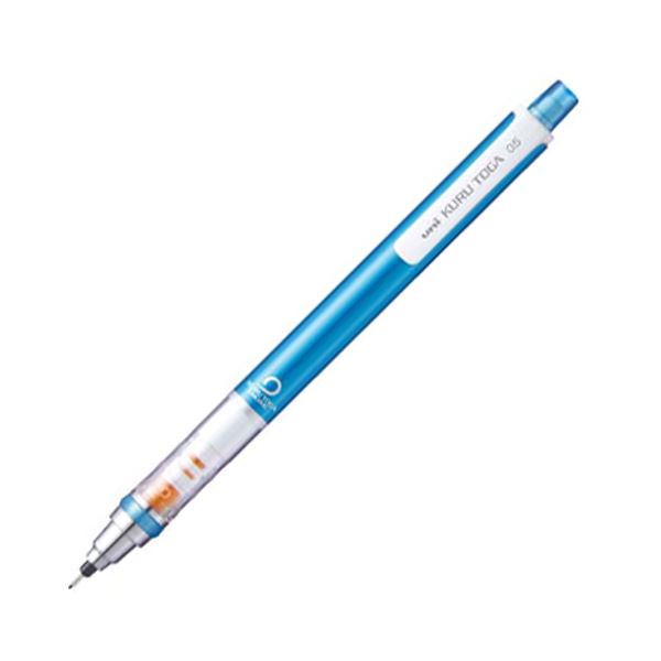 (まとめ) 三菱鉛筆 シャープ SHARPペンシル クルトガ スタンダードモデル 0.5mm (軸色 ブルー) M54501P.33 1本 【×30セット】