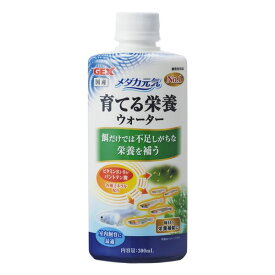 【ポイント20倍】(まとめ) GEX メダカ元気 育てる栄養ウォーター 300ml 【×5セット】 (ペット用品)