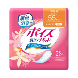 【ポイント20倍】日本製紙クレシア ポイズ 肌ケアパッド 中量用 1セット(336枚：28枚×12パック)
