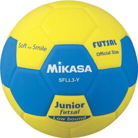 【ポイント20倍】MIKASA（ミカサ）スマイルフットサル 3号球 イエロー 【SFLL3Y】