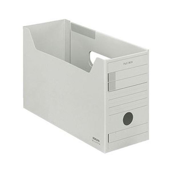シックなインターグレイ色のファイルボックス スーパーセール割引商品 まとめ 公式通販 コクヨ ファイルボックス-FS Fタイプ B4 1 価格 グレー ×10セット 背幅102mm B41 5冊 3-LFFN-M 1セット 3ヨコ
