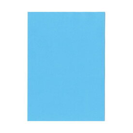 【ポイント20倍】北越コーポレーション 紀州の色上質 A3 T目 超厚口 ブルー 1冊(100枚)