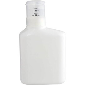 【クーポン配布中】詰め替えボトル 1000ml ホワイト 5個セット シール付き 押して計量 液体洗剤 柔軟剤 漂白剤 洗濯用品 ランドリー用品