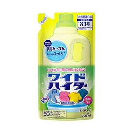 【ポイント20倍】（まとめ）花王 ワイドハイター つめかえ用720ml 1セット（15個）【×3セット】