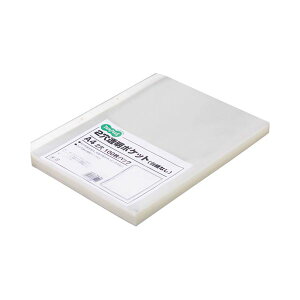 【ポイント20倍】(まとめ) TANOSEE 2穴透明ポケット (台紙なし) A4タテ 1パック(100枚) 【×10セット】