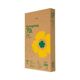 【ポイント20倍】（まとめ）TANOSEE ゴミ袋エコノミー 半透明 70L BOXタイプ 1箱（110枚）【×10セット】
