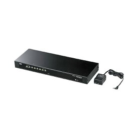 【ポイント20倍】サンワサプライ PS/2・USB両対応パソコン自動切替器(8：1) SW-KVM8UP