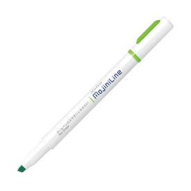 【ポイント20倍】（まとめ）ゼブラ 蛍光ペン ジャストフィットモジニライン 緑 WKS22-G 1セット（10本）【×10セット】
