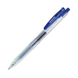 【クーポン配布中】(まとめ) TANOSEE ノック式ゲルインクボールペン（バインダークリップ） 0.5mm 青 1本 【×300セット】
