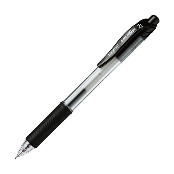 筆記具 激安セール ゲルインクボールペン ノック式 スーパーセール割引商品 まとめ 在庫一掃 TANOSEE 1本 ニードルタイプ ×300セット 0.3mm ノック式ゲルインクボールペン 黒