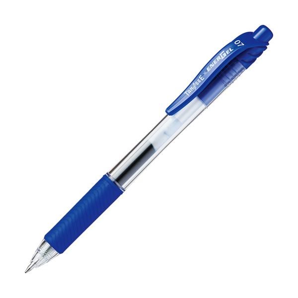 筆記具 ゲルインクボールペン ノック式 スーパーセール割引商品 まとめ 訳あり商品 TANOSEE 1本 0.7mm ノック式ゲルインクボールペン ×300セット お気に入り 青