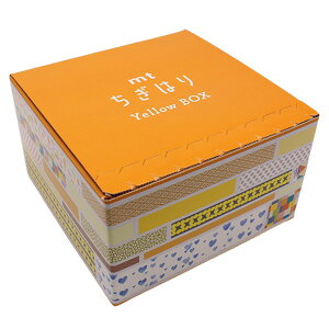 mt�����͂� �}�X�L���O�e�[�v Yellow�i�C�G���[�j BOX MTWBOX04