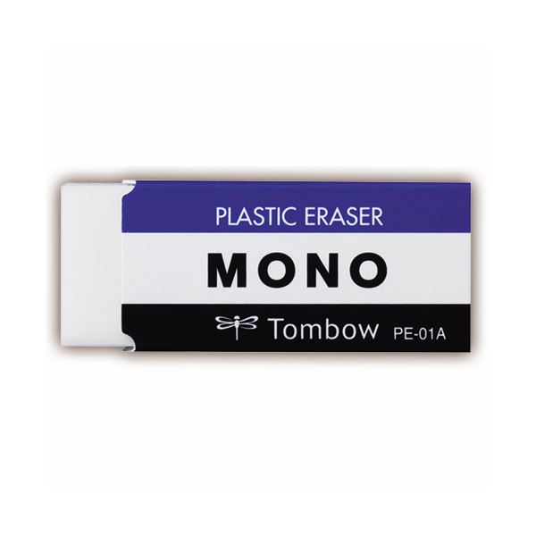 (まとめ) トンボ鉛筆 MONO消しゴム 小 PE-01A 1セット（40個）  