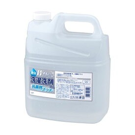 【スーパーSALEでポイント最大46倍】熊野油脂 液体洗剤 抗菌剤プラス4L/本 1セット（4本）