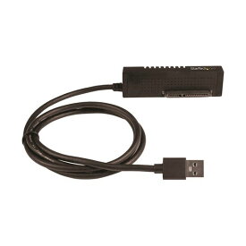 【マラソンでポイント最大46倍】StarTech.com SATA-USB 変換ケーブルアダプタ 2.5/3.5インチドライブ対応 USB3.1（10Gbps）準拠 UASP対応USB312SAT3 1個