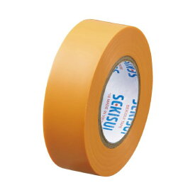 【クーポン配布中】（まとめ）セキスイ エスロンテープ #360 19mm×10m 橙 V360D1N（×300セット）