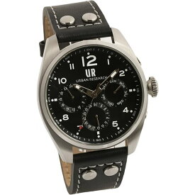 【クーポン配布中&スーパーSALE対象】URBAN RESEARCH(アーバンリサーチ) 腕時計 UR002-01 メンズ ブラック