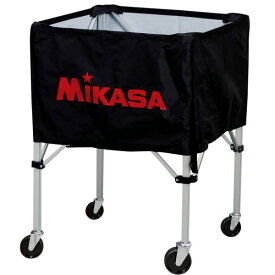 【クーポン配布中】MIKASA（ミカサ）器具 ボールカゴ 屋外用（フレーム・幕体・キャリーケース3点セット） ブラック 【BCSPHL】