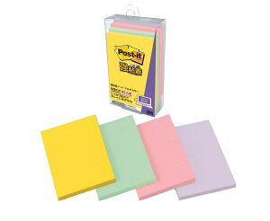 【ポイント20倍】(まとめ)スリーエム 【強粘着】 ポストイット 強粘着ふせん 75×50mm マルチカラー5 4冊入 656SS-MC-5 656SS-MC-5 【×20セット】