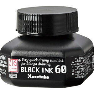 yN[|zz&}\Ώہz(܂Ƃ߁j| ZIG Cartoonist BLACK INK 60^60ml CNCE104-6 y×20Zbgz