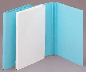 【ポイント20倍】(まとめ)セキセイ のび〜るファイル A4 4穴 ブルー AE-50-10 【×20セット】